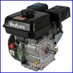 7HP 210cc OHV Horizontal Shaft Gas Engine Motor +Clutch for Go Kart Snowblower