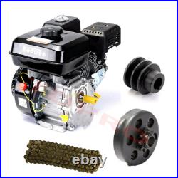 7HP 210cc OHV Horizontal Shaft Gas Engine Motor Go Cart Snowblower Lawn Mower