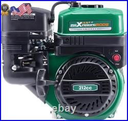 7HP 212Cc Gas Engine 4 Stroke OHV Horizontal Shaft Gasoline Engine Shaft 3/4