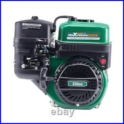 7HP 212cc Gas Engine, 4 Stroke OHV Horizontal Shaft 212cc+Recoil Start