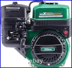 7HP 212cc Gas Engine, 4 Stroke OHV Horizontal Shaft Gasoline Engine, Shaft 3/