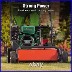 7HP 212cc Gas Engine, Electric Start 4 Stroke OHV Horizontal Shaft Gasoline E