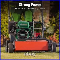 7HP 212cc Gas Engine, Electric Start 4 Stroke OHV Horizontal Shaft Gasoline E