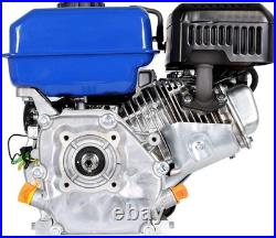 7HP Gas Engine Horizontal Shaft, 212cc 4 Stroke OHV Industrial Grade