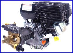 7HP Gas Engine Power Washer 2500PSI Pressure 2.5GPM Horizontal Shaft Pump