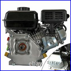 7HP Horizontal Shaft OHV Gas Engine Motor For Honda GX160 Air Cooled Pull Start