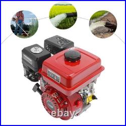 7.5HP 210cc OHV 4-Stroke Horizontal Shaft Gas Engine Recoil Start For Pump