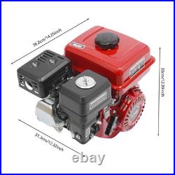 7.5HP 210cc OHV 4-Stroke Horizontal Shaft Gas Engine Recoil Start For Pump