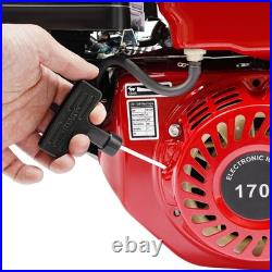 7.5HP 210cc OHV 4-Stroke Horizontal Shaft Gas Engine Recoil Start For Pump