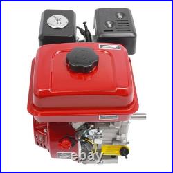 7.5HP 210cc OHV 4-Stroke Horizontal Shaft Gas Engine Recoil Start For Pump
