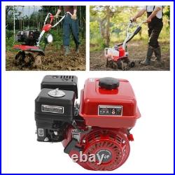 7.5HP 210cc OHV 4-Stroke Horizontal Shaft Gas Engine Recoil Start For Pump