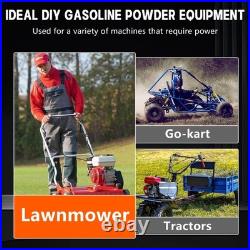 7.5HP 212cc Gas Engine, 4-Stroke Horizontal Shaft 3/4(19mm) Diameter Gasoline