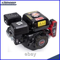 7.5HP 3600 RPM Electric Start Gas Engine Pull Start 20mm Diameter Shaft 4-Stroke