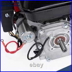 7.5HP 3600 RPM Electric Start Gas Engine Pull Start 20mm Diameter Shaft 4-Stroke