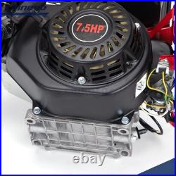 7.5HP 3600 RPM Electric Start Gas Engine Pull Start 20mm Diameter Shaft 4-Stroke