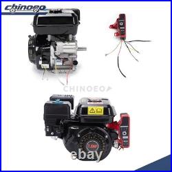 7.5HP 3600 RPM Electric Start Gas Engine Pull Start 20mm Diameter Shaft 4-Stroke