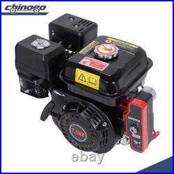 7.5HP 3600 RPM Electric Start Gas Engine Pull Start 20mm Diameter Shaft 4-Stroke