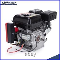 7.5HP 3600 RPM Electric Start Gas Engine Pull Start 20mm Diameter Shaft 4-Stroke