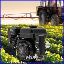 7.5HP Electric Start Side Shaft Gas Engine Motor OHV Go Kart 3600RPM 212cc