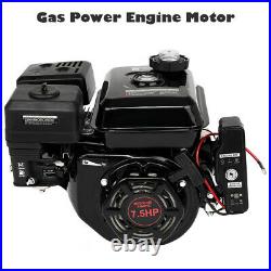 7.5HP Gas Engine Electric Start Side Shaft Motor OHV Gasoline Engine 3600RPM USA