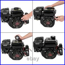 7.5HP Gas Engine Electric Start Side Shaft Motor OHV Gasoline Engine 3600RPM USA