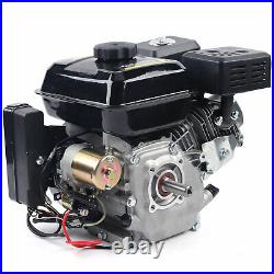 7.5HP Gas Engine Electric Start Side Shaft Motor OHV Gasoline Engine 4-Stroke