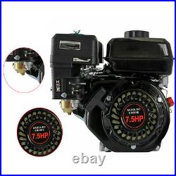 7.5HP Gas Engine For Honda GX160, 210cc 4 Stroke OHV Air Cooled Horizontal Shaft