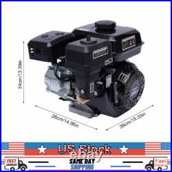 7.5HP Gas Engine For Honda GX160 4-Stroke 212cc OHV Air Cooled Horizontal Shaft