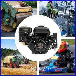 7.5HP Gas Engine Motor 4-Stroke 210cc with Electric Start/Horizontal Shaft Motor