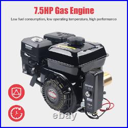 7.5HP Gas Engine Motor 4-Stroke 210cc with Electric Start/Horizontal Shaft Motor 7.5HP Gas Engine Motor 4-Stroke 210cc with Electric Start/Horizontal Shaft Motor