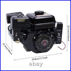 7.5HP Gas Engine Motor 4-Stroke 210cc with Electric Start/Horizontal Shaft Motor