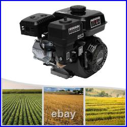7.5HP Horizontal Shaft Gas Engine Motor For Honda GX160 Air Cooled Pull Start
