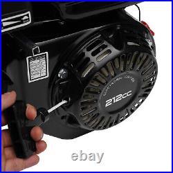 7.5HP Horizontal Shaft Gas Engine Motor For Honda GX160 Air Cooled Pull Start