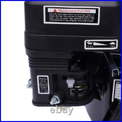 7.5HP Horizontal Shaft Gas Engine Motor For Honda GX160 Air Cooled Pull Start