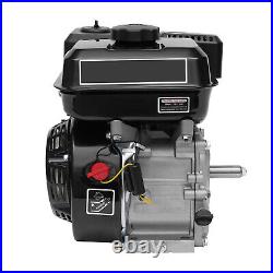 7.5HP Horizontal Shaft Gas Engine Motor For Honda GX160 Air Cooled Pull Start