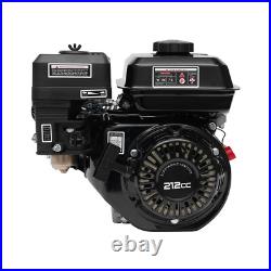 7.5HP Horizontal Shaft Gas Engine Motor For Honda GX160 Air Cooled Pull Start