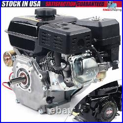 7.5HP OHV 3600RPM Electric Start Gasoline Engine Side Shaft Gas Go Kart Motor US