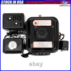 7.5HP OHV 3600RPM Electric Start Gasoline Engine Side Shaft Gas Go Kart Motor US