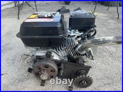 7.5 HP Horizontal Shaft Petrol Gas Engine Multi-Purpose, Black