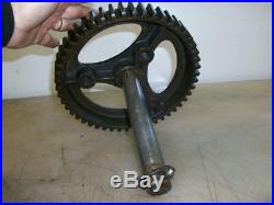 8 CYCLE AERMOTOR PUMP JACK GEAR and SHAFT Old Gas Engine Hit and Miss