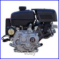 9HP 61 Gear Reduction Gas Engine Electric Start Cement Mortar Mixer Side Shaft