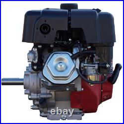 9HP 61 Gear Reduction Gas Engine Electric Start Cement Mortar Mixer Side Shaft