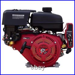 9HP Rhino Small Gas Engine Side Shaft Electric Start 1 Shaft