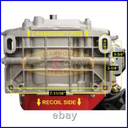 9HP Rhino Small Gas Engine Side Shaft Electric Start 1 Shaft