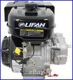 9 HP 270cc Recoil Start 21 Clutch Gear Reduction Horizontal Shaft Gas Engine