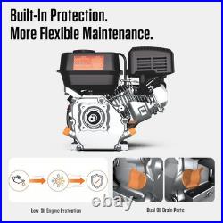 AIVLOT 212cc Gas Engine 7HP 4-Stroke Gas Motor Horizontal Shaft Replacement