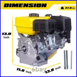 Aceup Energy 7HP 212cc 4-Stroke OHV Gas Engine Horizontal Shaft 3/4 Recoil