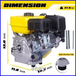 Aceup Energy 7HP 212cc Gas Engine Horizontal Shaft, 4 Stroke OHV Gas Motor, New