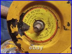 Antique Vintage MECO Wisconsin Cast Iron Horizontal Shaft Engine. Fires On Spray