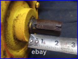 Antique Vintage MECO Wisconsin Cast Iron Horizontal Shaft Engine. Fires On Spray